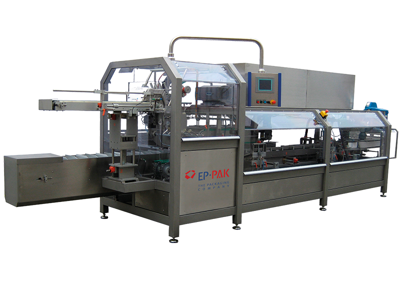 ECONO PAK: Maschinen / Machines. Horizontal­kartonierer | Side load cartoner Produktabbildung