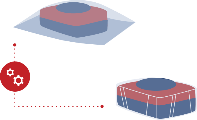ECONO-PAK: Maschinen / Machines: Schrumpftunnel/ Shrinker Illustration