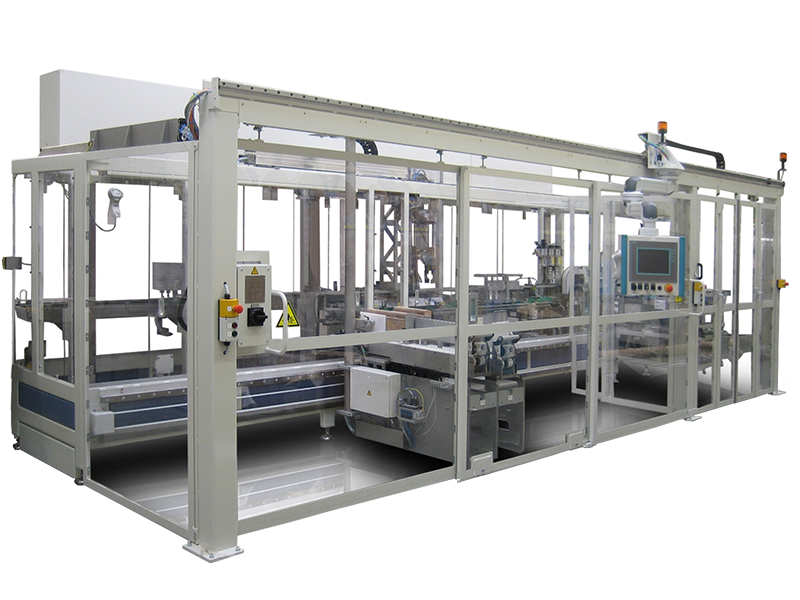 ECONO-PAK: Maschinen / Machines - Vertikal­kartonierer / Top load cartoner