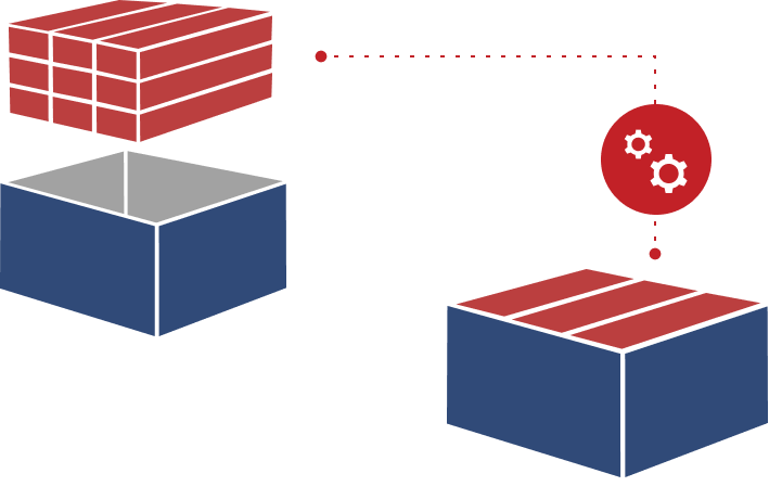 ECONO-PAK: Maschinen / Machines: Sammelpacker / Case packer Illustration