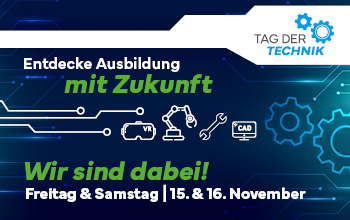 Werbebanner Tag der Technik 2024
